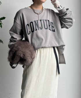 【ドゥドゥ/DouDou】の前後ロゴプリント裏起毛プルオーバー 人気、トレンドファッション・服の通販 founy(ファニー) ファッション Fashion レディースファッション Fashion for Women トップス・カットソー Cut & Sew Tops カジュアルプルオーバー・ニットトップス Pullovers & Knit Tops / Casual Pullovers スマート Smart, Elegant スリット Slit, Slit Detail 雑誌 Magazine, Fashion Magazine プリント Print, Printed Pattern 冬 Winter / This Winter A/W・秋冬 Autumn/Winter 再入荷 Restock / Back in Stock 2025年 2025 2025-2026秋冬・A/W Autumn/Winter 2025–26 AW25–26 |ID:prp329100004777574