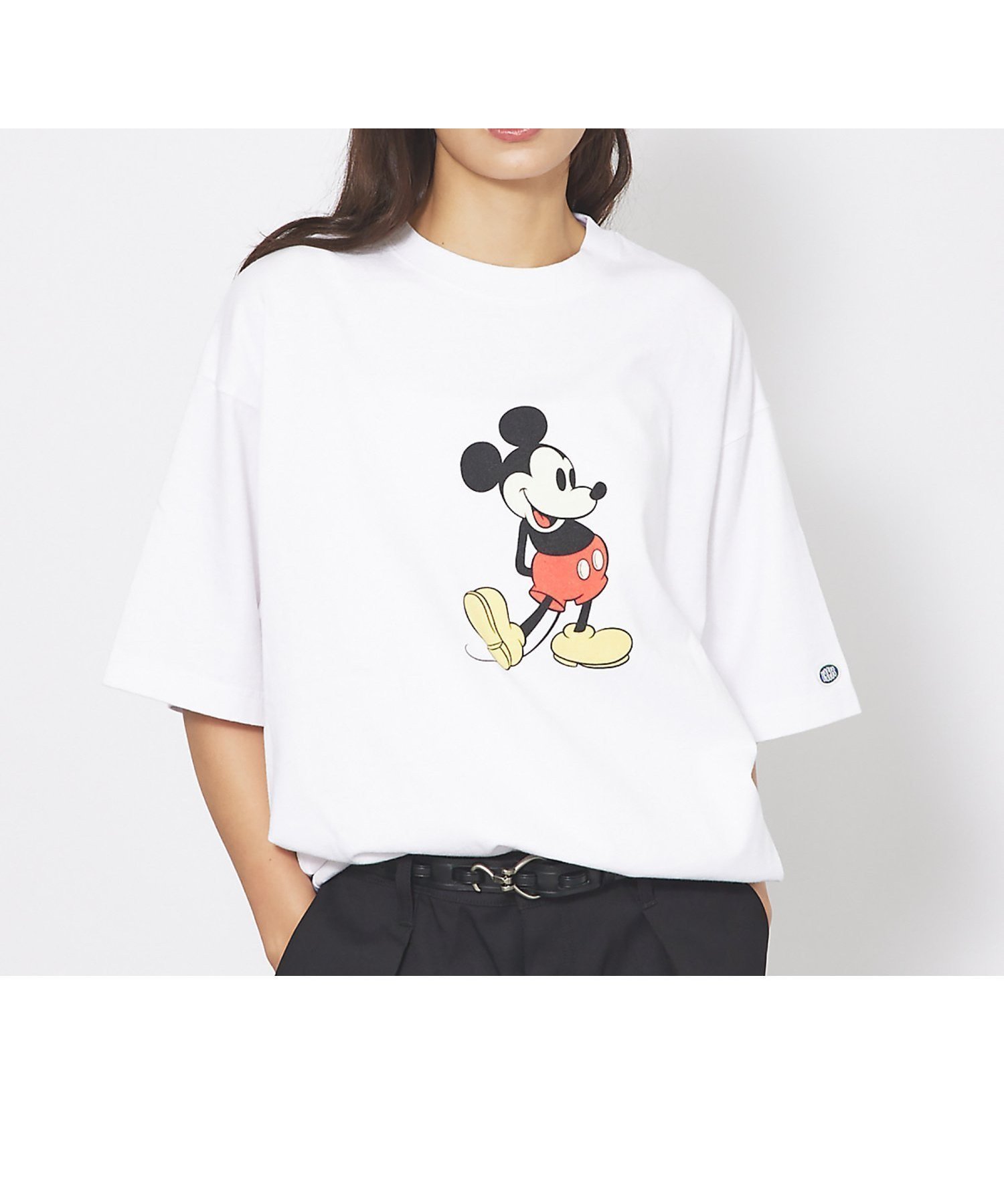 【ルージュヴィフラクレ/Rouge vif la cle】の【DISCUS/ディスカス】DISCUS*Disneyコラボ Tシャツ 半袖/デ インテリア・キッズ・メンズ・レディースファッション・服の通販 founy(ファニー) 　ファッション　Fashion　レディースファッション　Fashion for Women　トップス・カットソー　Cut & Sew Tops　シャツ・ブラウス・オフィスカジュアル　Elegant Blouses & Button-Ups　ロングTシャツ・Tシャツ　Longline T-Shirts & Tees　イラスト　Illustration　コラボ　Collaboration, Collab　スポーツ　Sports, Activewear　半袖　Short Sleeve, Half Sleeve　モチーフ　Motif, Design Theme　ロング　Long, Long-Length　おすすめ　Recommended / Our Picks　筋トレ・ボディメイク　Workout / Body Make / Fitness　ギフト プレゼント　Gift / Present　その他3|ID: prp329100004777635 ipo3291000000034900989