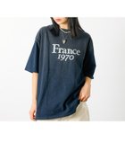 【ルージュヴィフラクレ/Rouge vif la cle】の【REMI RELIEF / レミレリーフ】ロゴTシャツ / SP加工14/天竺 人気、トレンドファッション・服の通販 founy(ファニー) ファッション Fashion レディースファッション Fashion for Women トップス・カットソー Cut & Sew Tops シャツ・ブラウス・オフィスカジュアル Elegant Blouses & Button-Ups ロングTシャツ・Tシャツ Longline T-Shirts & Tees ヴィンテージ Vintage Style スウェット / スエット Sweatshirt, Sweatwear スペシャル Special, Limited Edition ダメージ Distressed, Destroyed デニム Denim, Jeans Material フェミニン Feminine, Girly プリント Print, Printed Pattern ランダム Random, Irregular 日本製 Made In Japan 2025年 2025 2025春夏・S/S Spring/Summer 2025 SS25 thumbnail ブラック|ID: prp329100004777647 ipo3291000000034642241