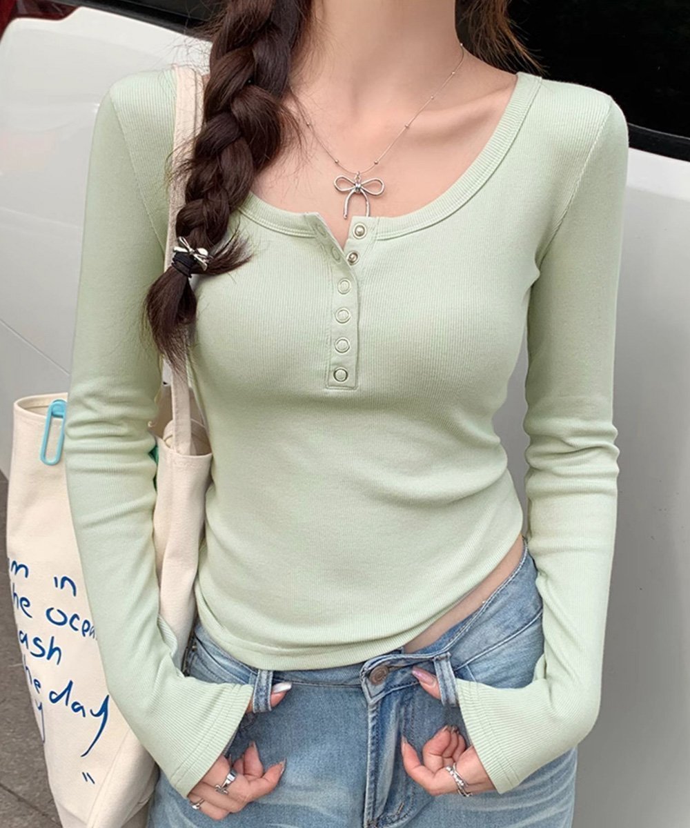 【ミニミニストア/miniministore】のカップ付きリブニットトップス暖かインナー インテリア・キッズ・メンズ・レディースファッション・服の通販 founy(ファニー) ファッション Fashion レディースファッション Fashion for Women トップス・カットソー Cut & Sew Tops ニット Knit Tops & Sweaters インナー Innerwear オレンジ Orange カットソー Cut and Sewn Top シンプル Simple, Minimal デニム Denim, Jeans Material 長袖 Long Sleeve, Full Sleeve フィット Fit, Slim Fit フロント Front, Front Design ワイド Wide, Wide Fit ワイヤー Wire, Wired Bra 冬 Winter / This Winter A/W・秋冬 Autumn/Winter ミント|ID: prp329100004777665 ipo3291000000034642422