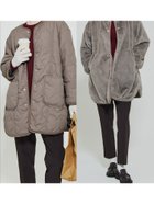 【コカ/COCA】のリバーシブルファーキルティングミドルコート 人気、トレンドファッション・服の通販 founy(ファニー) ファッション Fashion レディースファッション Fashion for Women アウター Coat / Outerwear Collection コート・ロングコート・ピーコート Long Coats, Peacoats & More ウォッシャブル Machine Washable 洗える Machine Washable キルティング Quilted, Quilting シンプル Simple, Minimal スラックス Slacks, Dress Pants デニム Denim, Jeans Material フェイクファー Faux Fur, Imitation Fur ポケット Pocket, Pocket Detail 防寒 Cold Protection, Winter-Ready ミドル Middle Length, Mid Height 無地 Plain, Solid Color リバーシブル Reversible, Two-Sided A/W・秋冬 Autumn/Winter 2025年 2025 2025-2026秋冬・A/W Autumn/Winter 2025–26 AW25–26 thumbnail Greige|ID: prp329100004777669 ipo3291000000034840946