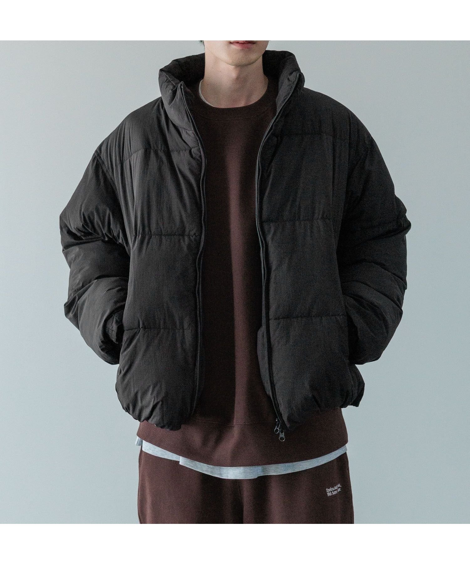 【ローリーズファーム/LOWRYS FARM】のエアサーマルスタンドヨークブルゾン インテリア・キッズ・メンズ・レディースファッション・服の通販 founy(ファニー) 　ファッション　Fashion　レディースファッション　Fashion for Women　アウター　Coat / Outerwear Collection　ブルゾンジャケット・スポーティアウター　Blouson Jackets　おすすめ　Recommended / Our Picks　ショート　Short, Short Length　スタンド　Stand Collar, Upright Stand　ブルゾン　Blouson, Bomber Jacket　ベーシック　Basic, Essential　ブラック09|ID: prp329100004777684 ipo3291000000034642542