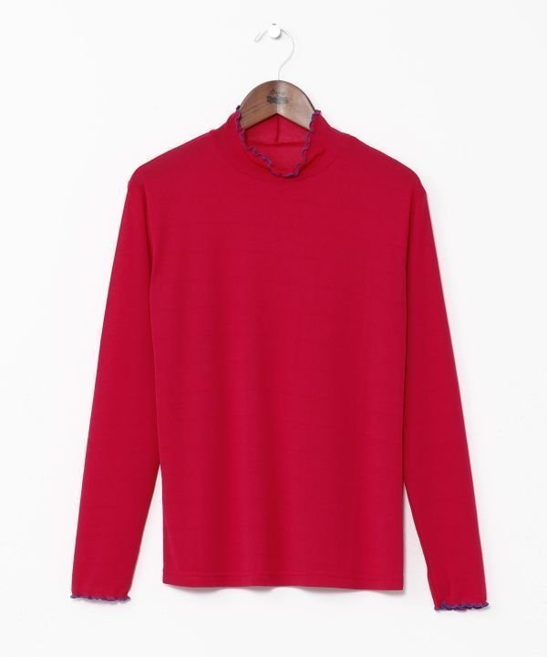 【アミナコレクション/Amina Collection】の【カヤ】彩りとっくりインナートップス インテリア・キッズ・メンズ・レディースファッション・服の通販 founy(ファニー) 　ファッション　Fashion　レディースファッション　Fashion for Women　トップス・カットソー　Cut & Sew Tops　ピンク|ID: prp329100004777698 ipo3291000000035101126