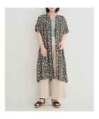 【ジェイ アンド シュプール/Re J&SUPURE】の【接触冷感】ギャザーシャツワンピース(無地・花柄) A柄|ID: prp329100004777760 ipo3291000000034644190