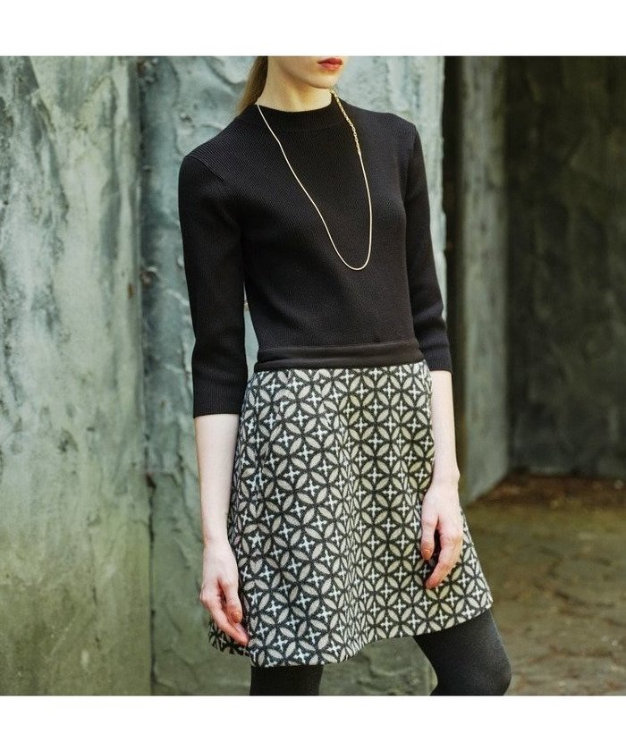 【ドレステリア/DRESSTERIOR】の【otonaMUSE11月号掲載】オーバーラップサークルコンビワンピース インテリア・キッズ・メンズ・レディースファッション・服の通販 founy(ファニー) https://founy.com/ 雑誌掲載アイテム Magazine Picks & Fashion Features ファッション雑誌 Fashion Magazines オトナミューズ otona MUSE ファッション Fashion レディースファッション Fashion for Women ワンピース Dresses ウォーム Warm Fabric 11月号 November Issue ジャカード／ジャガード Jacquard, Woven Pattern ジャケット Jacket, Outerwear スマート Smart, Elegant 雑誌 Magazine, Fashion Magazine タイツ Tights, Legwear トレンド Trend, Trending Now ミニスカート Mini Skirt, Short Skirt おすすめ Recommended / Our Picks |ID: prp329100004777766 ipo3291000000034644261