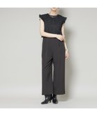 【ナノ ユニバース/nano universe】のレースドッキングオールインワン 人気、トレンドファッション・服の通販 founy(ファニー) ファッション Fashion レディースファッション Fashion for Women ワンピース Dresses オールインワン・ワンピース Dresses and Jumpsuits アクセサリー Fashion Accessories ウォッシャブル Machine Washable ダブル Double, Double-Breasted ドッキング Docking, Mixed Material フェミニン Feminine, Girly フラワー Flower, Floral フリル Frill, Ruffle モチーフ Motif, Design Theme レース Lace, Lace Fabric セレモニー Ceremony 2026年 2026 thumbnail ブラック|ID: prp329100004777769 ipo3291000000034644289