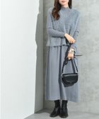 【インタープラネット/INTERPLANET】のシャギーニットセットワンピース グレー|ID: prp329100004777778 ipo3291000000034644341