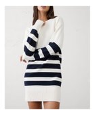 【バナナリパブリック ファクトリーストア/BANANA REPUBLIC FACTORY STORE】のBANANA REPUBLIC FACTORY STORE ボートネックセーターミニワンピース BLUE_STRIPE|ID: prp329100004777780 ipo3291000000034923867