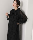 【グレディブリリアン/Gready Brilliant】のGready Brilliant/2_前後2wayフリンジOP 人気、トレンドファッション・服の通販 founy(ファニー) ファッション Fashion レディースファッション Fashion for Women ワンピース Dresses おすすめ Recommended / Our Picks インナー Innerwear エレガント 上品 Elegant オケージョン Occasion Wear シフォン Chiffon, Lightweight Fabric スキッパー Skipper, Open Collar デニム Denim, Jeans Material フリンジ Fringe, Tassel リボン Ribbon, Bow thumbnail BLK|ID: prp329100004777792 ipo3291000000034843756