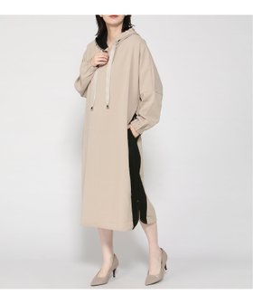 【グレディブリリアン/Gready Brilliant】のGready Brilliant/フード付き配色ワンピース 人気、トレンドファッション・服の通販 founy(ファニー) ファッション Fashion レディースファッション Fashion for Women ワンピース Dresses おすすめ Recommended / Our Picks A/W・秋冬 Autumn/Winter |ID:prp329100004777793