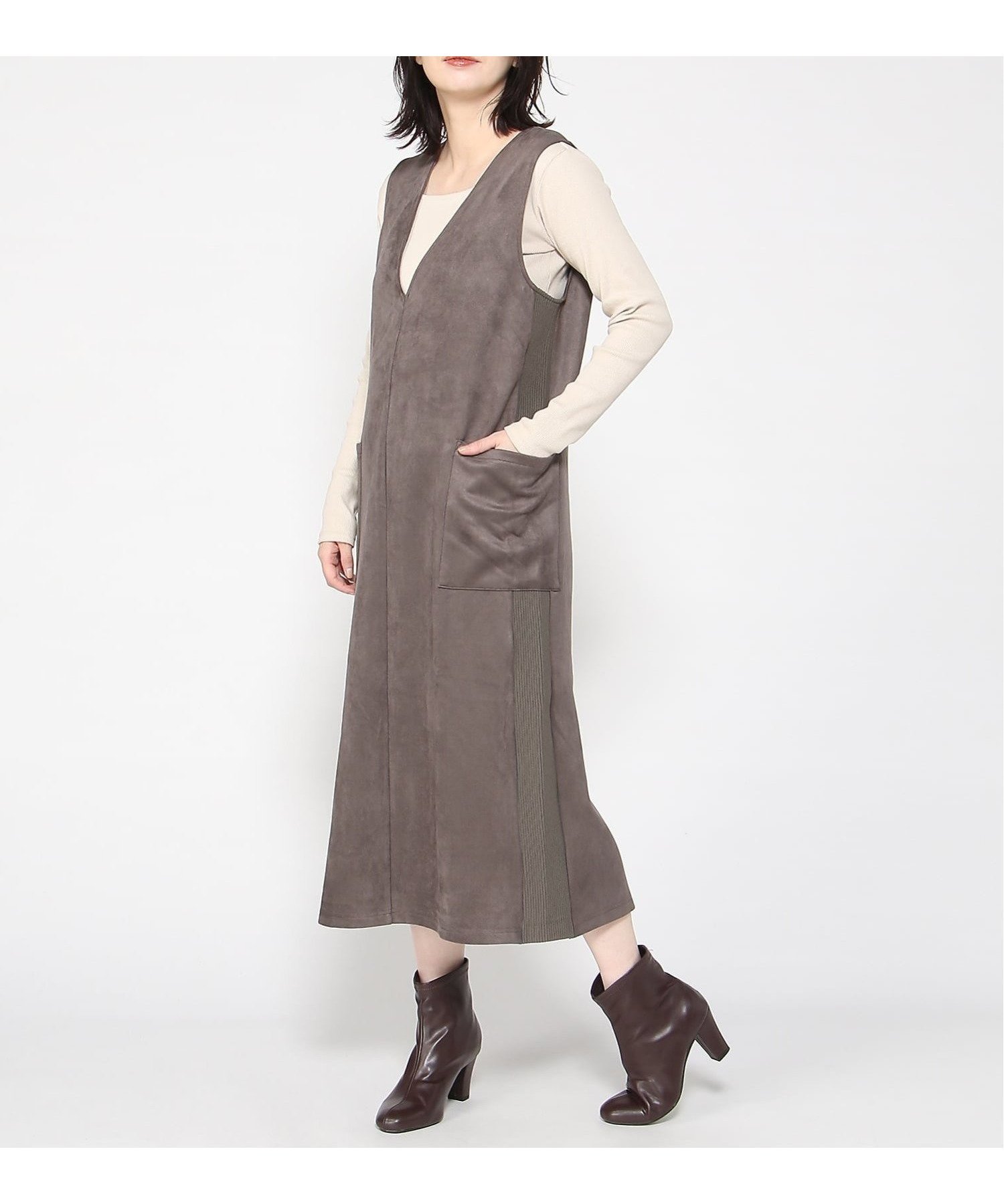 【グレディブリリアン/Gready Brilliant】のGready Brilliant/2_SリブスウェードVJSK 人気、トレンドファッション・服の通販 founy(ファニー) ファッション Fashion レディースファッション Fashion for Women スカート Skirts インナー Innerwear other-1|ID: prp329100004777796 ipo3291000000034792270