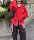 【ジャーナルスタンダード/JOURNAL STANDARD】の別注【CHAMPION*JOURNAL STANDARD by HOLIDAY】ZIP HOODIE 人気、トレンドファッション・服の通販 founy(ファニー) ファッション Fashion レディースファッション Fashion for Women ジップ Zip, Zipper スポーツ Sports, Activewear スマート Smart, Elegant セットアップ Set-Up, Coordinated Outfit ニューヨーク New York, NYC Style フロント Front, Front Design 別注 Limited Edition, Custom Order おすすめ Recommended / Our Picks 2024年 2024 2024春夏・S/S Spring/Summer 2024 SS24 thumbnail レッド|ID: prp329100004777797 ipo3291000000035122255