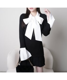 【リップサービス/LIP SERVICE】のLIP SERVICE/フロントZIPニットプリーツワンピース 人気、トレンドファッション・服の通販 founy(ファニー) ファッション Fashion レディースファッション Fashion for Women ワンピース Dresses カフス Cuff Design 今季 This Season, Current Season チェック Check, Plaid, Tartan トレンド Trend, Trending Now ドッキング Docking, Mixed Material フロント Front, Front Design プリーツ Pleats, Pleated メタル Metal, Metal Parts おすすめ Recommended / Our Picks |ID:prp329100004777799