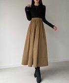 【ジュノア/JUNOAH】のポロリブニットドッキングワンピース ブラック|ID: prp329100004777811 ipo3291000000034644557