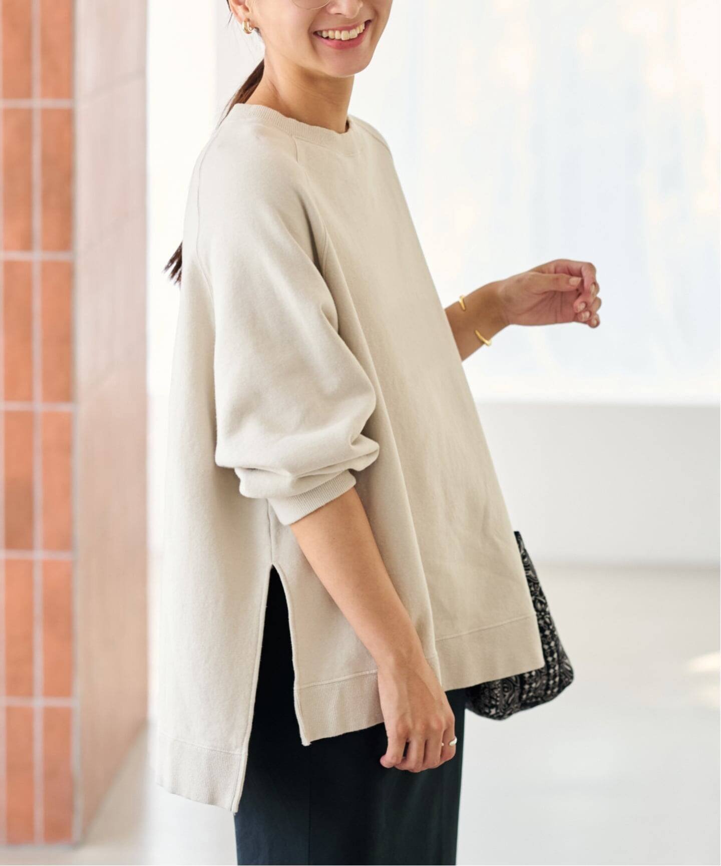 【フレームワーク/FRAMeWORK】の≪WEB限定 / 追加≫ラグランポンチョスエット 2 インテリア・キッズ・メンズ・レディースファッション・服の通販 founy(ファニー) ファッション Fashion レディースファッション Fashion for Women アウター Coat / Outerwear Collection ポンチョ・ケープコート Ponchos & Capes スリット Slit, Slit Detail ポンチョ Poncho, Cape Style ロング Long, Long-Length 再入荷 Restock / Back in Stock ベージュ|ID: prp329100004777854 ipo3291000000034917240