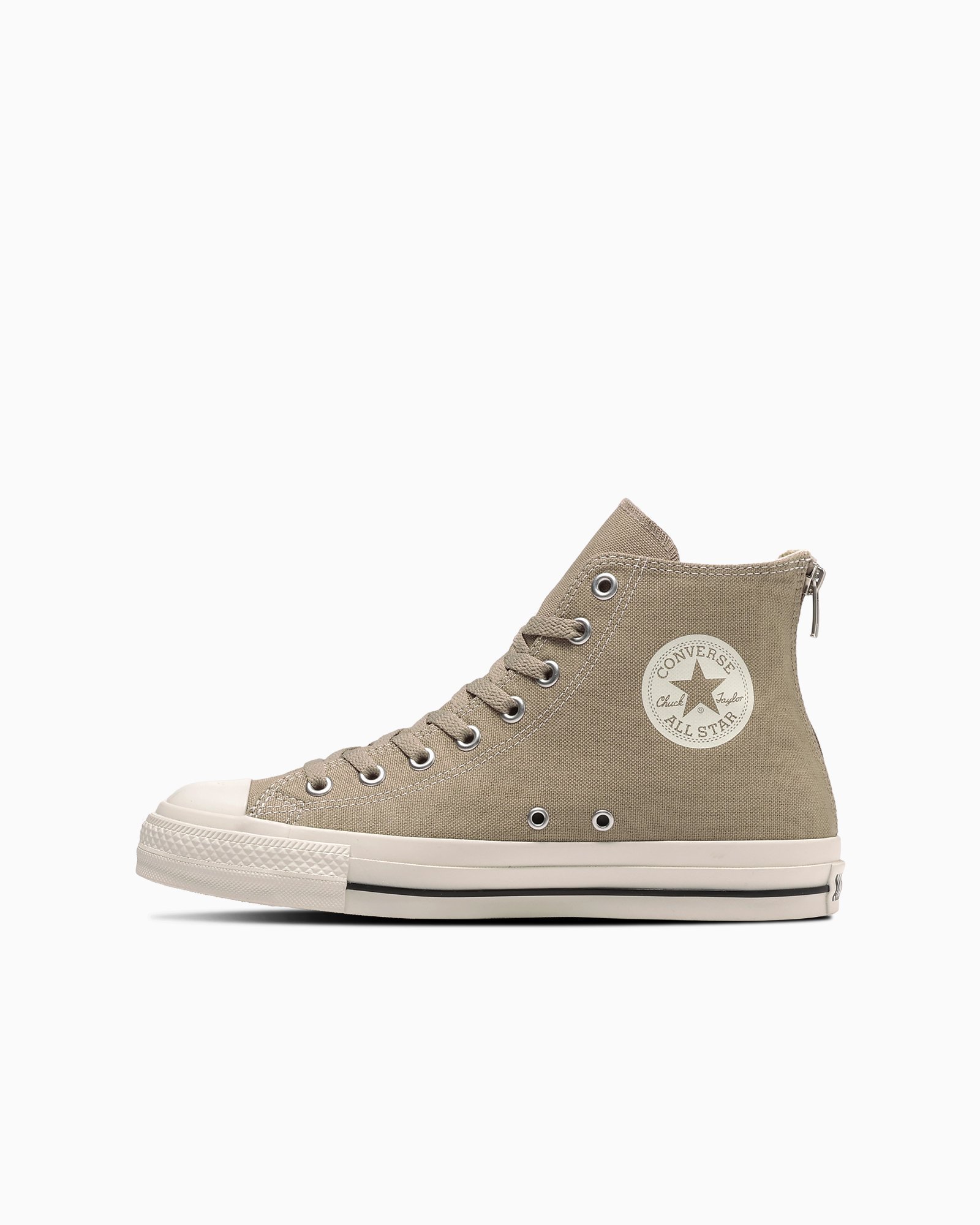 【コンバース/CONVERSE】の【CONVERSE 公式】ALL STAR BACKZIP HI/【コンバース 公式】オールスター バックジップ HI ハイカット インテリア・キッズ・メンズ・レディースファッション・服の通販 founy(ファニー) 　ファッション　Fashion　レディースファッション　Fashion for Women　バッグ　Bags　アンクル　Ankle-Length Design　クラシック　Classic, Timeless Style　パッチ　Patch, Appliqué　プリント　Print, Printed Pattern　レース　Lace, Lace Fabric　エレガント 上品　Elegant　トープ|ID: prp329100004777879 ipo3291000000034645703