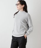 【ニューヨーカー/NEWYORKER】のコットン片畦 ビルドネックプルオーバー 人気、トレンドファッション・服の通販 founy(ファニー) ファッション Fashion レディースファッション Fashion for Women トップス・カットソー Cut & Sew Tops カジュアルプルオーバー・ニットトップス Pullovers & Knit Tops / Casual Pullovers 春 Spring 畦 Ribbed Knit カットソー Cut and Sewn Top コンパクト Compact, Small Size 長袖 Long Sleeve, Full Sleeve バランス Balance, Style Balance フォルム Silhouette, Form ベーシック Basic, Essential S/S・春夏 SS, Spring/Summer, Warm Season 夏 Summer エレガント 上品 Elegant thumbnail ライトグレー|ID: prp329100004777899 ipo3291000000034645905