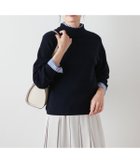 【ニューヨーカー/NEWYORKER】のコットン片畦 ビルドネックプルオーバー 人気、トレンドファッション・服の通販 founy(ファニー) ファッション Fashion レディースファッション Fashion for Women トップス・カットソー Cut & Sew Tops カジュアルプルオーバー・ニットトップス Pullovers & Knit Tops / Casual Pullovers 春 Spring 畦 Ribbed Knit カットソー Cut and Sewn Top コンパクト Compact, Small Size 長袖 Long Sleeve, Full Sleeve バランス Balance, Style Balance フォルム Silhouette, Form ベーシック Basic, Essential S/S・春夏 SS, Spring/Summer, Warm Season 夏 Summer エレガント 上品 Elegant thumbnail ネイビー|ID: prp329100004777899 ipo3291000000034645906