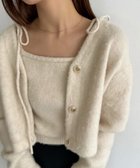 【ジュノア/JUNOAH】のcallautia ニットカーデ+キャミ 人気、トレンドファッション・服の通販 founy(ファニー) ファッション Fashion レディースファッション Fashion for Women トップス・カットソー Cut & Sew Tops ニット Knit Tops & Sweaters キャミソール&ノースリーブ Camisoles & Sleeveless Tops アクリル Acrylic Material キャミ Camisole, Cami Top thumbnail ライトベージュ|ID: prp329100004777934 ipo3291000000034646334