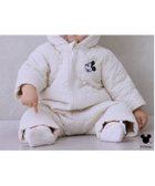 【ナルミヤ オンライン/NARUMIYA ONELINE / KIDS】の【Disney】キルティングジャンプスーツ 人気、トレンドファッション・服の通販 founy(ファニー) ファッション Fashion キッズファッション Fashion for Kids キルティング Quilted, Quilting スーツ Suit, Formalwear ポケット Pocket, Pocket Detail thumbnail オフ ホワイト|ID: prp329100004777965 ipo3291000000034889590