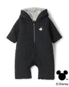 【ナルミヤ オンライン/NARUMIYA ONELINE / KIDS】の【Disney】キルティングジャンプスーツ 人気、トレンドファッション・服の通販 founy(ファニー) ファッション Fashion キッズファッション Fashion for Kids キルティング Quilted, Quilting スーツ Suit, Formalwear ポケット Pocket, Pocket Detail thumbnail 黒|ID: prp329100004777965 ipo3291000000034889593