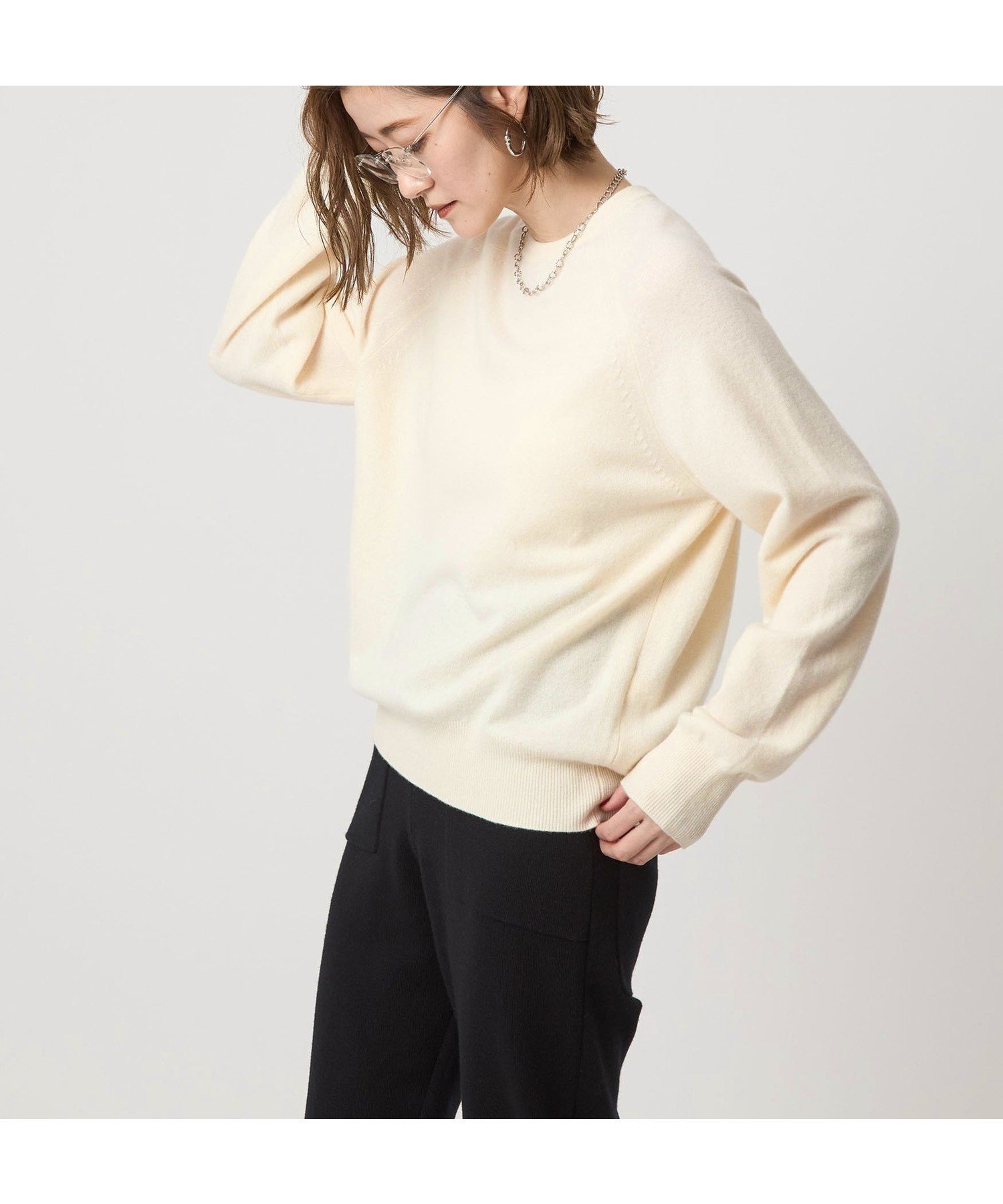 【ユナイテッドアローズ/UNITED ARROWS】のconte ウール クルーネックニット 人気、トレンドファッション・服の通販 founy(ファニー) ファッション Fashion レディースファッション Fashion for Women トップス・カットソー Cut & Sew Tops ニット Knit Tops & Sweaters なめらか Smooth, Silky Texture カーディガン Cardigan, Knitwear シンプル Simple, Minimal フェミニン Feminine, Girly プレート Plate, Dish ラウンド Round, Round Neck other-1|ID: prp329100004778044 ipo3291000000034883166