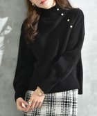 【インタープラネット/INTERPLANET】のINTERPLANET/7G肩ボタンハイネックプルオーバー 人気、トレンドファッション・服の通販 founy(ファニー) ファッション Fashion レディースファッション Fashion for Women トップス・カットソー Cut & Sew Tops カジュアルプルオーバー・ニットトップス Pullovers & Knit Tops / Casual Pullovers タイトスカート Pencil Skirt, Tight Skirt ハイネック High Neck, Mock Neck プリーツ Pleats, Pleated ベーシック Basic, Essential ボトム Bottoms, Lower Wear リラックス Relax, Relaxed Fit ルーズ Loose, Oversized ワイド Wide, Wide Fit エレガント 上品 Elegant thumbnail ブラック|ID: prp329100004778265 ipo3291000000034649902