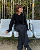 【ルシェル ブルー/LE CIEL BLEU】のVネックニットプルオーバー / V-Neck Knit Pullover 人気、トレンドファッション・服の通販 founy(ファニー) ファッション Fashion レディースファッション Fashion for Women トップス・カットソー Cut & Sew Tops ニット Knit Tops & Sweaters カジュアルプルオーバー・ニットトップス Pullovers & Knit Tops / Casual Pullovers Vネックトップス V-Neck Tops / V-Cut Neckline Shirts シンプル Simple, Minimal ベーシック Basic, Essential thumbnail ブラック|ID: prp329100004778316 ipo3291000000034905785