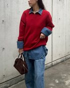 【ルシェル ブルー/LE CIEL BLEU】のVネックニットプルオーバー / V-Neck Knit Pullover 人気、トレンドファッション・服の通販 founy(ファニー) ファッション Fashion レディースファッション Fashion for Women トップス・カットソー Cut & Sew Tops ニット Knit Tops & Sweaters カジュアルプルオーバー・ニットトップス Pullovers & Knit Tops / Casual Pullovers Vネックトップス V-Neck Tops / V-Cut Neckline Shirts シンプル Simple, Minimal ベーシック Basic, Essential thumbnail レッド|ID: prp329100004778316 ipo3291000000034905789
