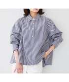 【アンタイトル/UNTITLED】の【体型カバー】タイプライター テントシャツ ネイビー|ID: prp329100004778328 ipo3291000000034650803