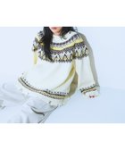 【ジーナシス/JEANASiS】の5Gカラーフェアアイルプルオーバー ナチュラル|ID: prp329100004778329 ipo3291000000034650812