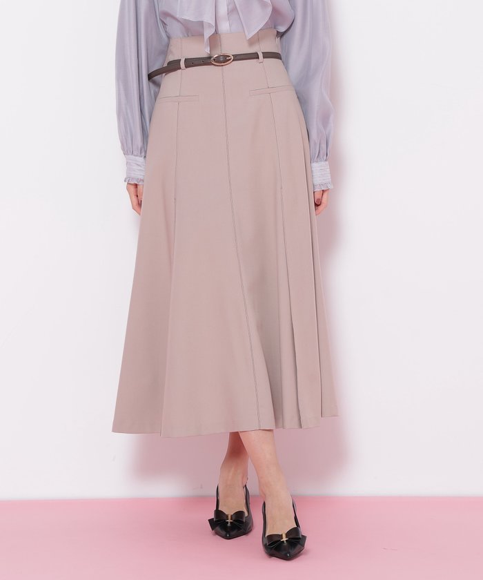 【ジルバイジルスチュアート/JILL by JILLSTUART】の細ベルト付きセミフレアスカート インテリア・キッズ・メンズ・レディースファッション・服の通販 founy(ファニー) https://founy.com/ ファッション Fashion レディースファッション Fashion for Women スカート Skirts Aライン・フレアスカート A-Line & Flared Skirts ベルト&ウエストマーク Belts & Waist Accessories オーバル Oval Design スマート Smart, Elegant トレンド Trend, Trending Now ポケット Pocket, Pocket Detail A/W・秋冬 Autumn/Winter |ID: prp329100004778400 ipo3291000000034651708