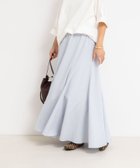 【ノーリーズ/NOLLEY'S】の【追加】【WEB 一部店舗限定色あり】ウォッシャブルヴィンテージタフタマチ入りマキシスカート グレイッシュブルー|ID: prp329100004778408 ipo3291000000034651779