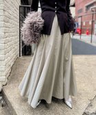 【ノーリーズ/NOLLEY'S】の【追加】【WEB 一部店舗限定色あり】ウォッシャブルヴィンテージタフタマチ入りマキシスカート ミディアムグレー|ID: prp329100004778408 ipo3291000000034651783