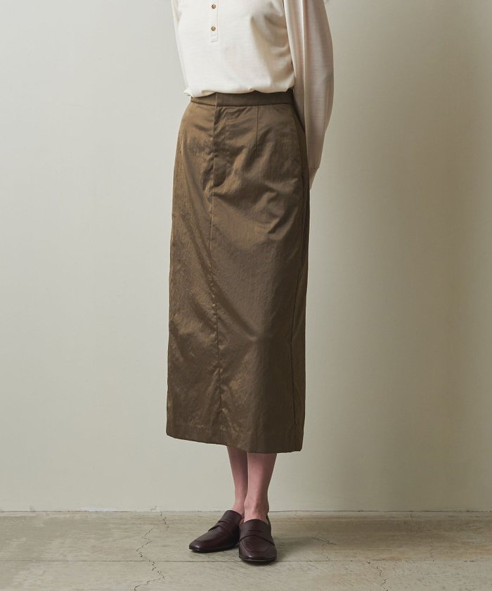 【ユナイテッドアローズ/UNITED ARROWS】のSteven Alan ナイロン ロング スカート インテリア・キッズ・メンズ・レディースファッション・服の通販 founy(ファニー) https://founy.com/ ファッション Fashion レディースファッション Fashion for Women スカート Skirts エレガント 上品 Elegant カットソー Cut and Sewn Top シンプル Simple, Minimal ペンシル Pencil, Pencil Skirt ロング Long, Long-Length A/W・秋冬 Autumn/Winter アウトレット Outlet / Clearance おすすめ Recommended / Our Picks |ID: prp329100004778416 ipo3291000000034651852