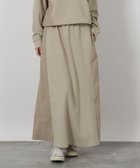 【ラコレ/LAKOLE】の布帛切替カットフレアスカート グレージュ|ID: prp329100004778436 ipo3291000000034652124