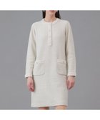 【アナイ/ANAYI】のブークレラメツイードボクシー ワンピース off white|ID: prp329100004778449 ipo3291000000034799788