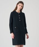 【アナイ/ANAYI】のブークレラメツイードボクシー ワンピース black|ID: prp329100004778449 ipo3291000000034799790