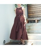 【ルージュヴィフラクレ/Rouge vif la cle】の【一部店舗限定】コットンローンノースリーブリボンワンピース 人気、トレンドファッション・服の通販 founy(ファニー) ファッション Fashion レディースファッション Fashion for Women ワンピース Dresses キャップ Cap, Baseball Cap サンダル Sandals, Summer Shoes スニーカー Sneakers, Trainers ビーチ Beach, Seaside フィット Fit, Slim Fit リゾート Resort, Vacation Style リボン Ribbon, Bow ロング Long, Long-Length 夏 Summer thumbnail ブラウン|ID: prp329100004778460 ipo3291000000034652337