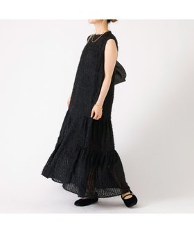 【ルージュヴィフラクレ/Rouge vif la cle】のフェザーノースリーブワンピース 人気、トレンドファッション・服の通販 founy(ファニー) ファッション Fashion レディースファッション Fashion for Women ワンピース Dresses サンダル Sandals, Summer Shoes シアー Sheer, See-Through ジャケット Jacket, Outerwear フォーマル Formal, Dressy ロング Long, Long-Length |ID:prp329100004778464