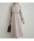 【クチュール ブローチ/Couture Brooch】の【通勤】起毛ポンチ配色Aラインワンピース 人気、トレンドファッション・服の通販 founy(ファニー) ファッション Fashion レディースファッション Fashion for Women ワンピース Dresses Aラインワンピース・フレアシルエット A-Line Dresses / Flared Silhouette Dresses 2025年 2025 2025-2026秋冬・A/W Autumn/Winter 2025–26 AW25–26 スマート Smart, Elegant ポケット Pocket, Pocket Detail エレガント 上品 Elegant 年末年始 Year-end and New Year Holidays ビジネス 仕事 通勤 Business / Work / Commuting thumbnail グレー|ID: prp329100004778516 ipo3291000000034830742