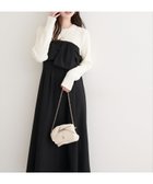 【ナチュラルクチュール/natural couture】のリボン風ドッキングワンピース 人気、トレンドファッション・服の通販 founy(ファニー) ファッション Fashion レディースファッション Fashion for Women ワンピース Dresses カーディガン Cardigan, Knitwear シューズ Shoes, Footwear ジャケット Jacket, Outerwear スニーカー Sneakers, Trainers ダウン Down, Puffer ドッキング Docking, Mixed Material フィット Fit, Slim Fit フラット Flat, Flat Shoes フロント Front, Front Design リボン Ribbon, Bow 再入荷 Restock / Back in Stock おすすめ Recommended / Our Picks エレガント 上品 Elegant 2025年 2025 2025-2026秋冬・A/W Autumn/Winter 2025–26 AW25–26 thumbnail ブラック|ID: prp329100004778523 ipo3291000000034652755