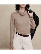 【バナナリパブリック ファクトリーストア/BANANA REPUBLIC FACTORY STORE】のBANANA REPUBLIC FACTORY STORE Soft Luxe タートルネックトップス 人気、トレンドファッション・服の通販 founy(ファニー) ファッション Fashion レディースファッション Fashion for Women トップス・カットソー Cut & Sew Tops タートルネック・ハイネックトップス Turtlenecks & High-Neck Tops ジャケット Jacket, Outerwear ベーシック Basic, Essential ミックス Mix, Mixed Style リュクス Luxury, Elegant, High-End, Chic A/W・秋冬 Autumn/Winter thumbnail MOCHA_LATTE|ID: prp329100004778528 ipo3291000000034652817