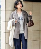 【フリークスストア/FREAK'S STORE】のウールブレンド リバー ダブル ジャコット 25AW 人気、トレンドファッション・服の通販 founy(ファニー) ファッション Fashion レディースファッション Fashion for Women 2025年 2025 2025-2026秋冬・A/W Autumn/Winter 2025–26 AW25–26 冬 Winter / This Winter おすすめ Recommended / Our Picks ジャケット Jacket, Outerwear ダブル Double, Double-Breasted トレンド Trend, Trending Now エレガント 上品 Elegant A/W・秋冬 Autumn/Winter thumbnail ベージュ|ID: prp329100004778561 ipo3291000000035159805
