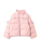 【ナルミヤ オンライン/NARUMIYA ONELINE / KIDS】のリボンタフタフェイクダウンJK 人気、トレンドファッション・服の通販 founy(ファニー) ファッション Fashion キッズファッション Fashion for Kids アウトドア Outdoor Clothing ジャケット Jacket, Outerwear スタンド Stand Collar, Upright Stand タフタ Taffeta, Structured Fabric ダウン Down, Puffer ポケット Pocket, Pocket Detail リボン Ribbon, Bow エレガント 上品 Elegant 防寒 Cold Protection, Winter-Ready thumbnail ピンク|ID: prp329100004778656 ipo3291000000034702971