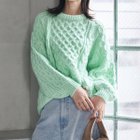 【ラナン/Ranan】のざっくり!編地柄ニットプルオーバー 人気、トレンドファッション・服の通販 founy(ファニー) ファッション Fashion レディースファッション Fashion for Women トップス・カットソー Cut & Sew Tops ニット Knit Tops & Sweaters カジュアルプルオーバー・ニットトップス Pullovers & Knit Tops / Casual Pullovers 2023年 2023 2023-2024秋冬・A/W Autumn/Winter 2023–24 AW23–24 おすすめ Recommended / Our Picks ストレート Straight, Straight Cut プチプライス・低価格 Affordable / Budget Price マキシ Maxi, Full Length マニッシュ Mannish, Boyish ミックス Mix, Mixed Style ワイド Wide, Wide Fit thumbnail ミント|ID: prp329100004778731 ipo3291000000034655887