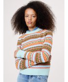 【バナナ リパブリック/BANANA REPUBLIC】のメリノ コットン クルーネックセーター 人気、トレンドファッション・服の通販 founy(ファニー) ファッション Fashion レディースファッション Fashion for Women プリント Print, Printed Pattern A/W・秋冬 Autumn/Winter thumbnail EMERALD_MULTI|ID: prp329100004778771 ipo3291000000034656364