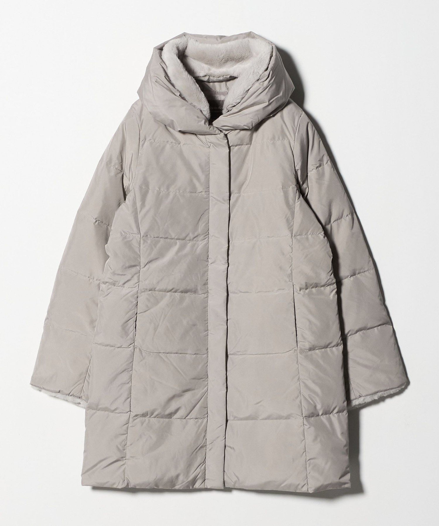 【ユナイテッドアローズ/UNITED ARROWS】のフェイクファー ショールカラー ダウンコート A DAY IN THE LIFE インテリア・キッズ・メンズ・レディースファッション・服の通販 founy(ファニー) ファッション Fashion レディースファッション Fashion for Women アウター Coat / Outerwear Collection コート・ロングコート・ピーコート Long Coats, Peacoats & More ダウンジャケット・軽量ダウン Warm & Lightweight Down Jackets ショート Short, Short Length ショール Shawl, Wrap タフタ Taffeta, Structured Fabric ダウン Down, Puffer チェック Check, Plaid, Tartan トレンド Trend, Trending Now バランス Balance, Style Balance フェイクファー Faux Fur, Imitation Fur フェザー Feather, Feather Detail ボックス Boxy, Box Shape マフラー Scarf, Muffler ロング Long, Long-Length アウトレット Outlet / Clearance 旅行 Travel エレガント 上品 Elegant ビジネス 仕事 通勤 Business / Work / Commuting BEIGE|ID: prp329100004778835 ipo3291000000034657019