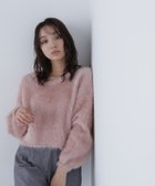 【ナチュラル ビューティー ベーシック/NATURAL BEAUTY BASIC】のヘアリーラメニットシリーズ Vネックニット 人気、トレンドファッション・服の通販 founy(ファニー) ファッション Fashion レディースファッション Fashion for Women トップス・カットソー Cut & Sew Tops ニット Knit Tops & Sweaters Vネックトップス V-Neck Tops / V-Cut Neckline Shirts カーディガン Cardigan, Knitwear コンパクト Compact, Small Size ダウン Down, Puffer フェザー Feather, Feather Detail フェミニン Feminine, Girly フォルム Silhouette, Form thumbnail ピンク|ID: prp329100004778844 ipo3291000000034657241