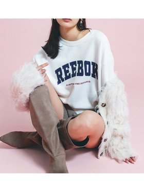 【フレイ アイディー/FRAY I.D】 【Reebok× FRAY I.D】ボリュームスリーブスウェットプルオーバー人気、トレンドファッション・服の通販 founy(ファニー) ファッション Fashion レディースファッション Fashion for Women トップス・カットソー Cut & Sew Tops レディースパーカー・カジュアルフーディー Casual Hoodies & Sweatshirts カジュアルプルオーバー・ニットトップス Pullovers & Knit Tops / Casual Pullovers スウェット・クルーネックトップス Sweatshirts & Crewnecks / Relaxed Fit Sweat Tops ボリューム袖・フリルスリーブブラウス Voluminous & Ruffle Sleeves / Puffy Sleeve Tops シルバー Silver, Metallic Silver スポーツ Sports, Activewear スマート Smart, Elegant ピーチ Peach, Soft Touch おすすめ Recommended / Our Picks エレガント 上品 Elegant |ID:prp329100004778914